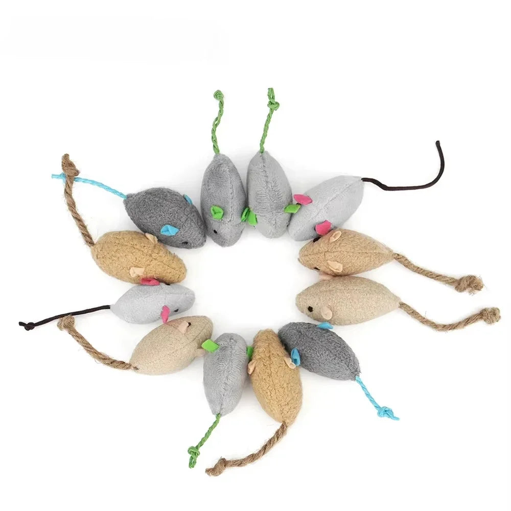 Catnip Mouse Toy Set