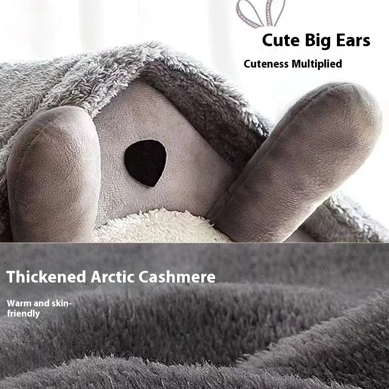 Cozy All-Season Pet Cave Bed