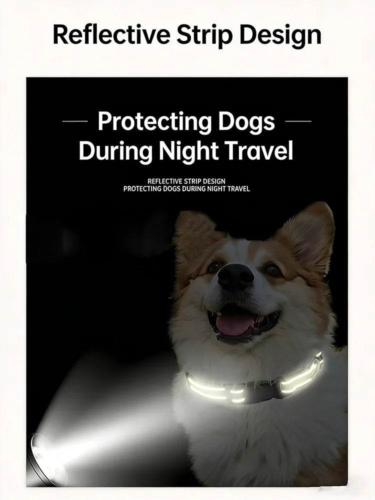 Reflective Adjustable Pet Collar