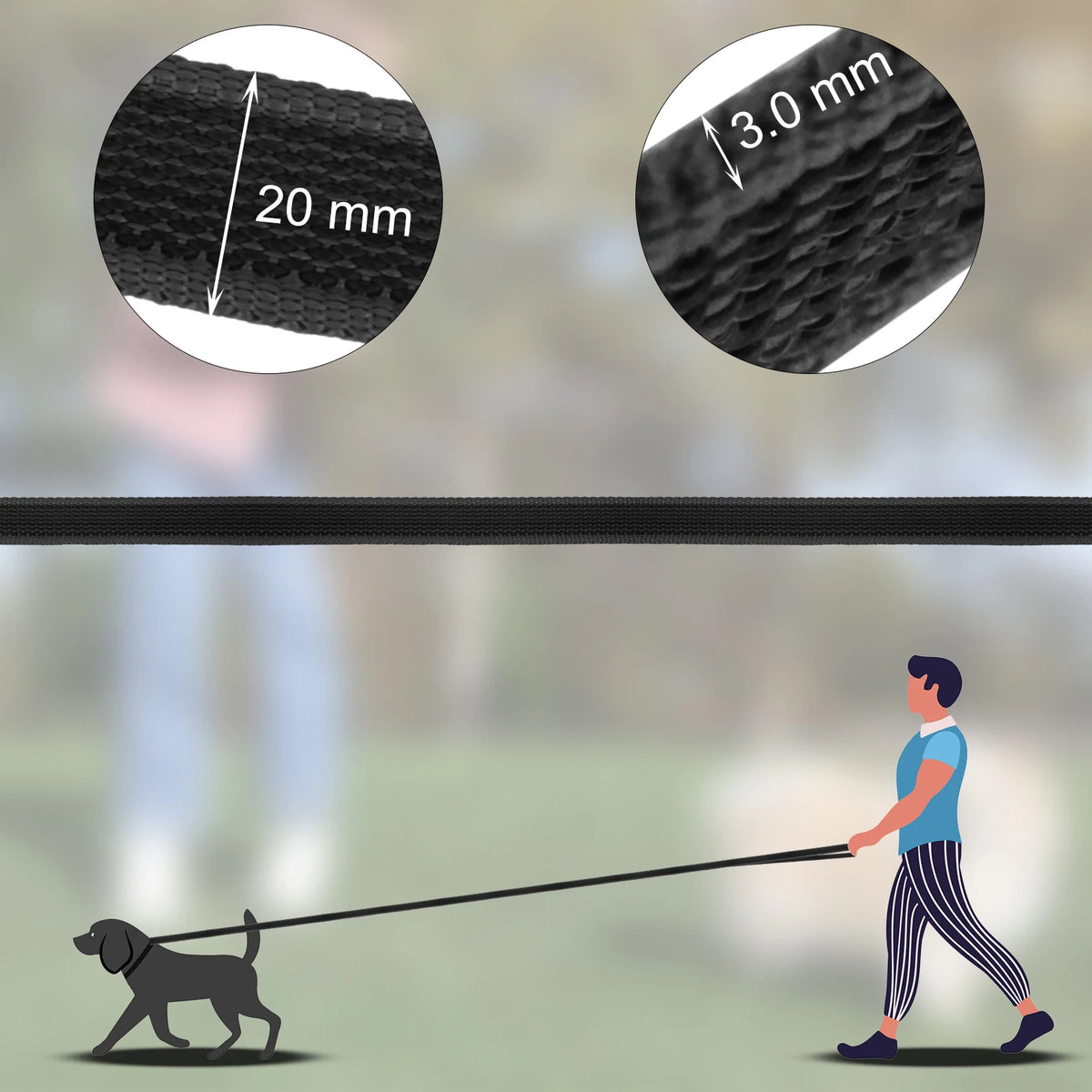 Extra-Long Dog Training Leash