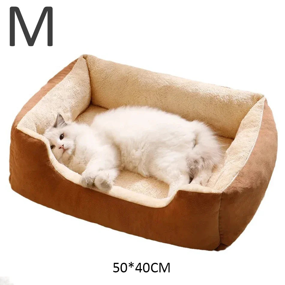 Plush Cat Bed