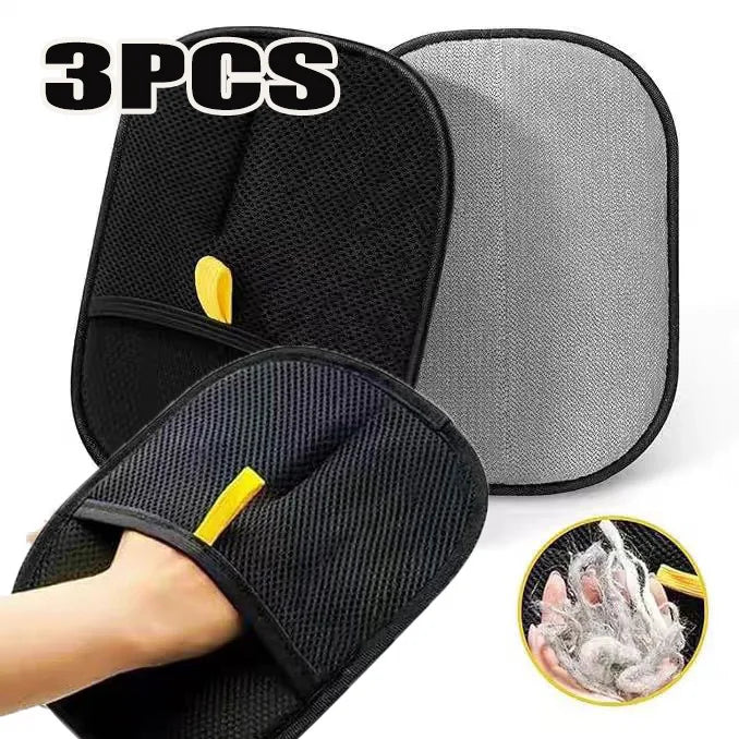 Pet Hair Cleaning and Collection Gloves