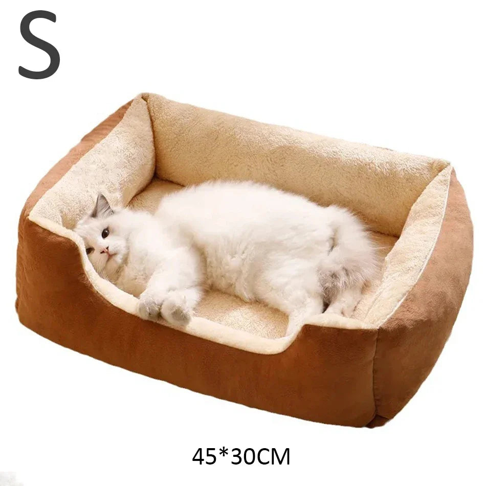 Plush Cat Bed