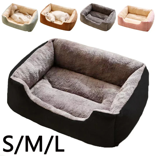 Plush Cat Bed