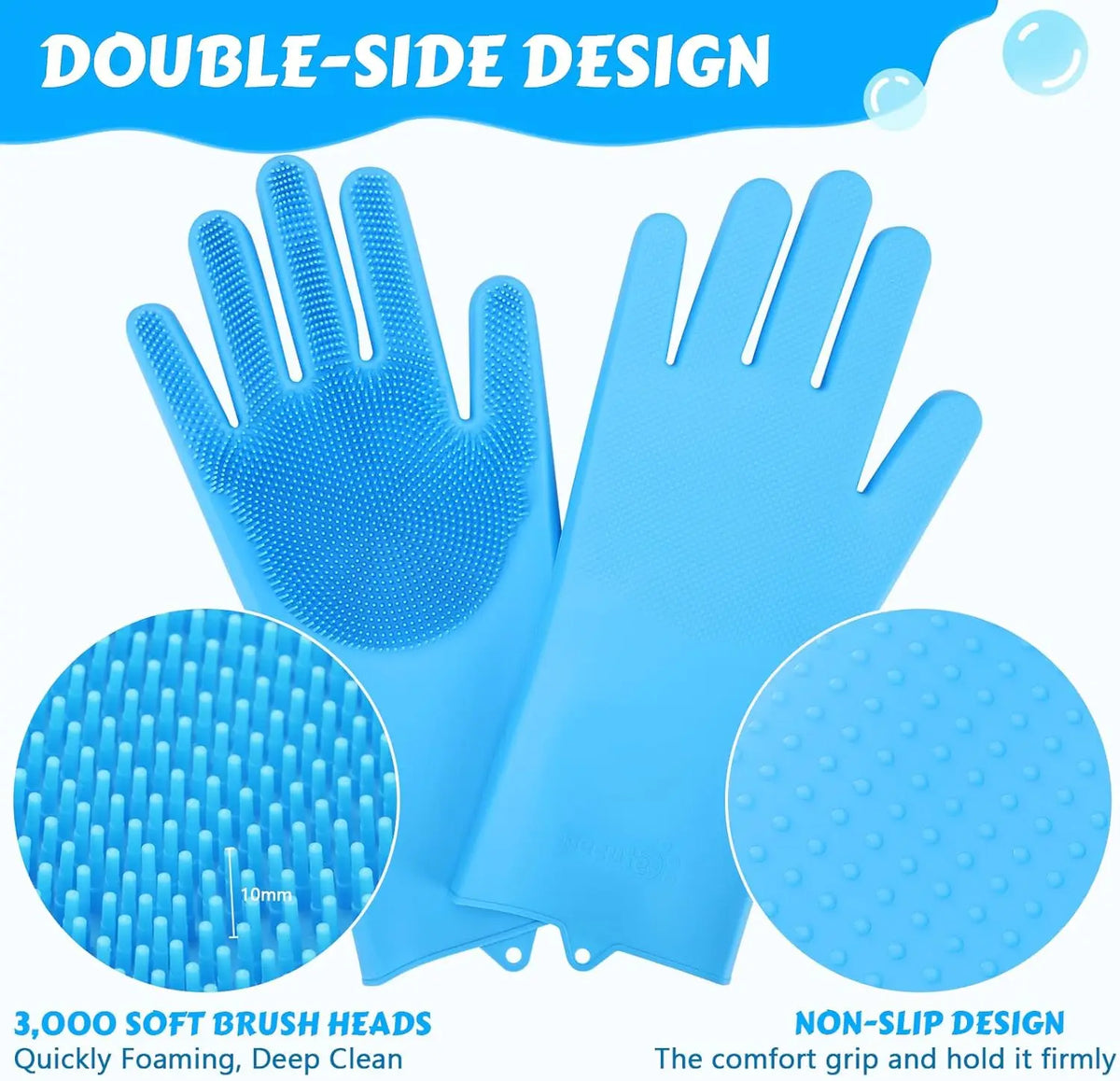 Silicone Pet Grooming & Bathing Glove
