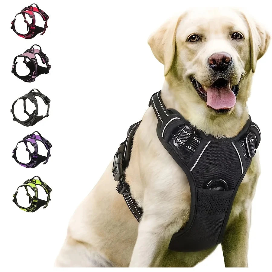 Reflective Front-Clip No-Pull Dog Harness