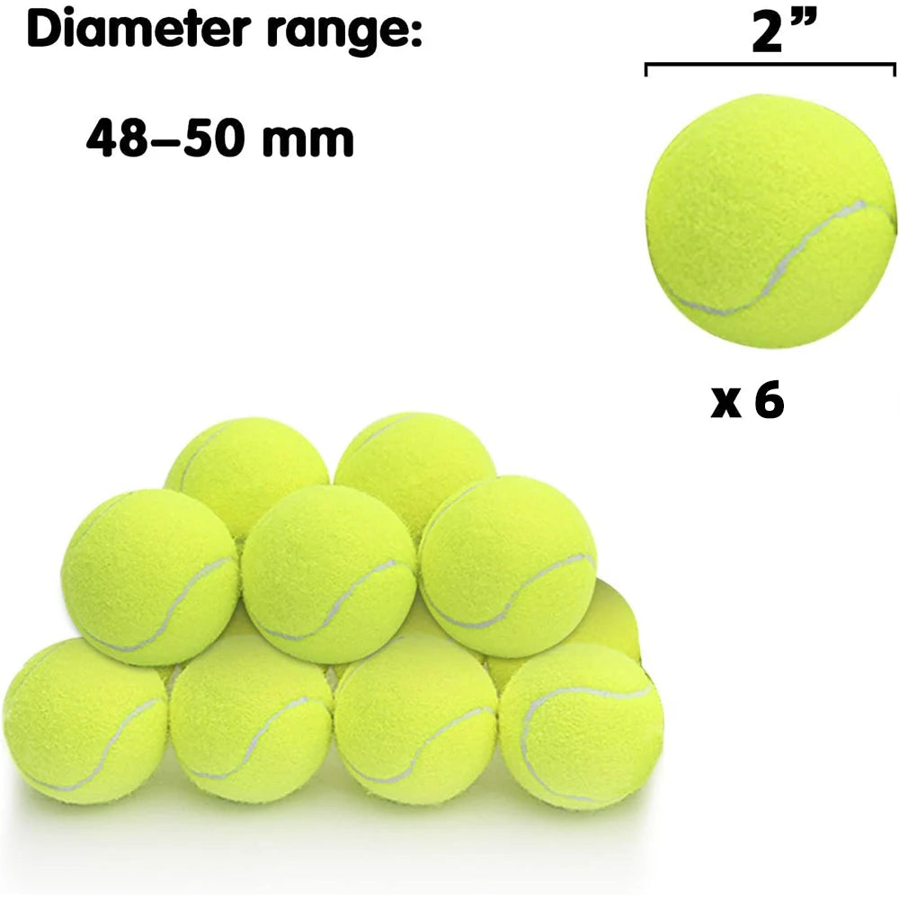 6-Piece Dog Tennis Ball Set