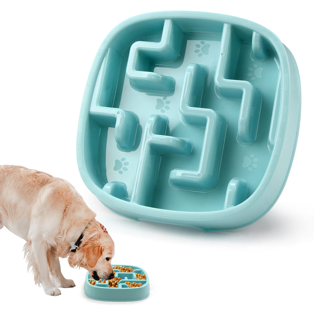 Non-Slip Slow Feeder Pet Bowl