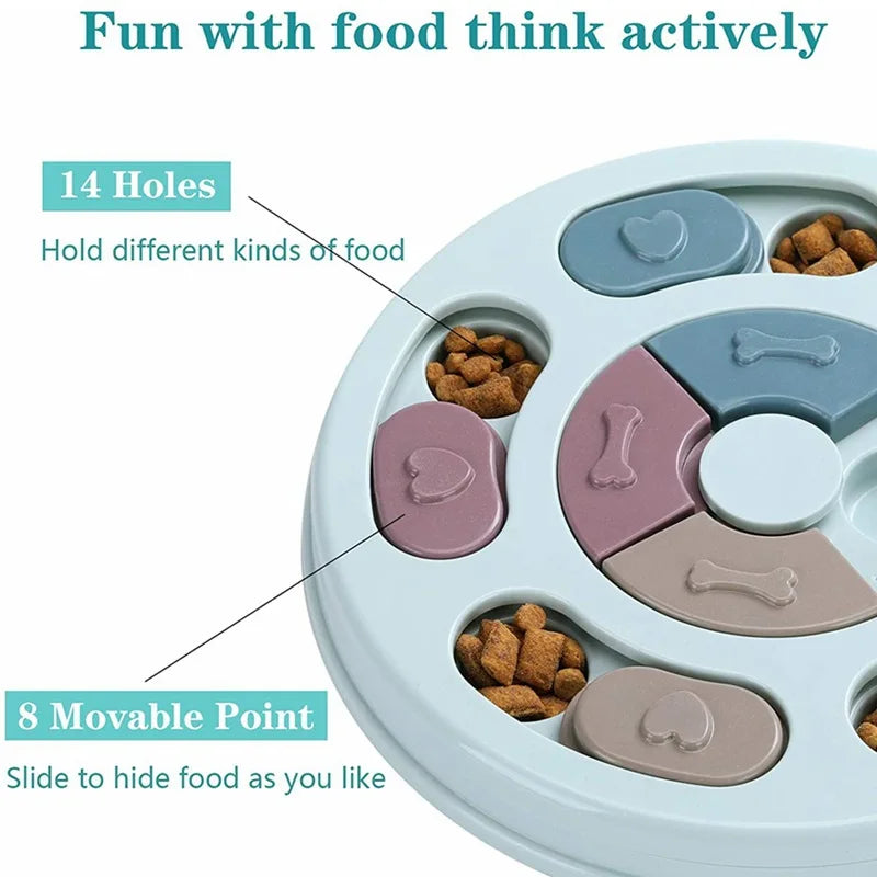 Dog Treat Puzzle Feeder