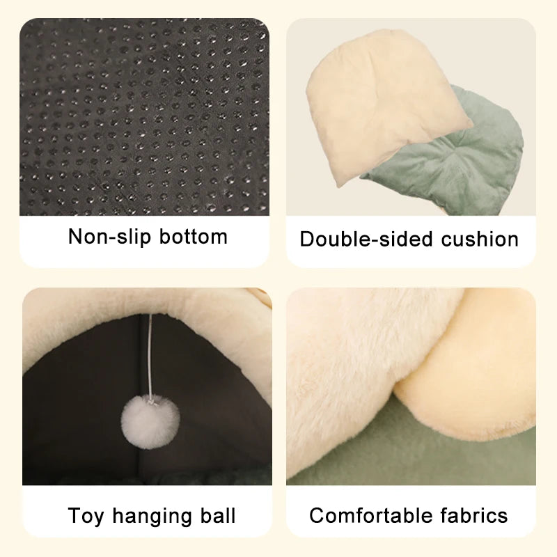 Deep Sleep Cat Cave Bed