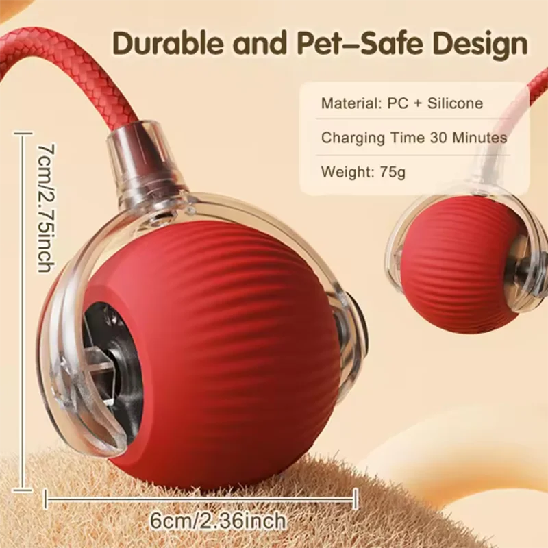 Automatic Rolling Cat Ball Toy
