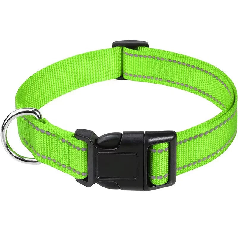 Reflective Adjustable Pet Collar