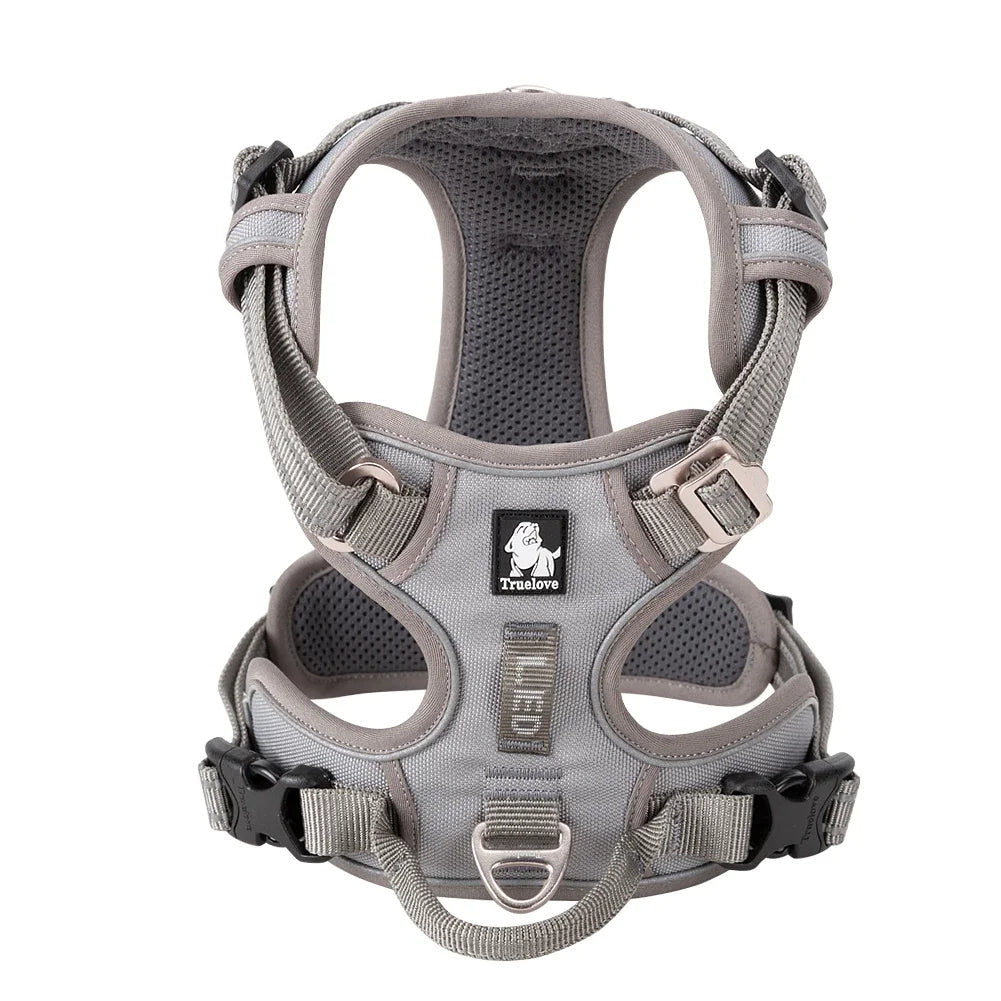 TRUE LOVE No Pull Nylon Reflective Dog Harness Adjustable