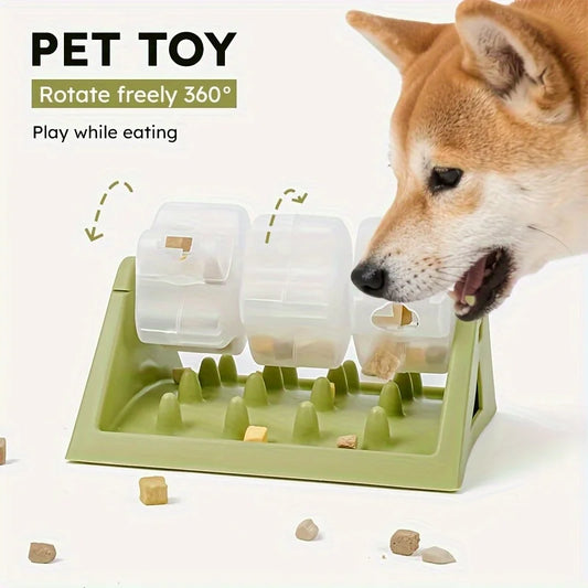 Interactive Dog Food Dispenser Puzzle Toy