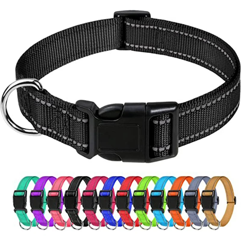 Reflective Adjustable Pet Collar