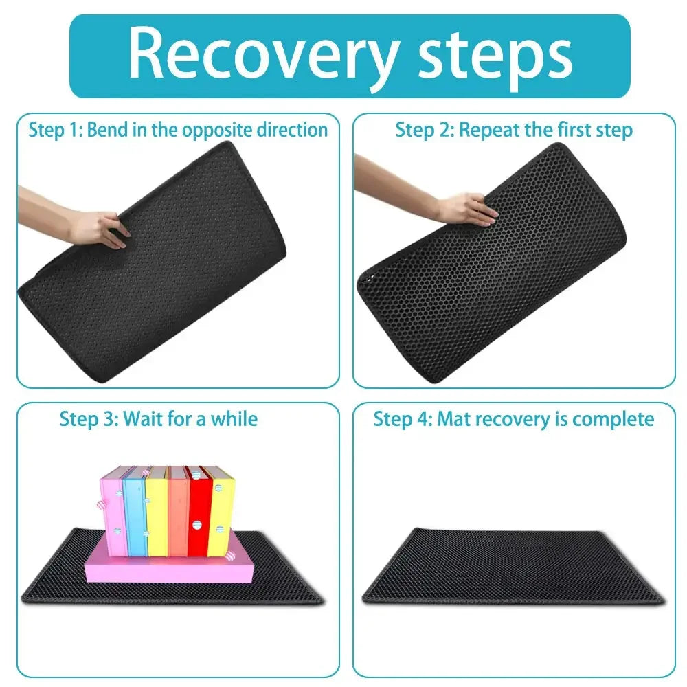 Waterproof Double-Layer Cat Litter Mat