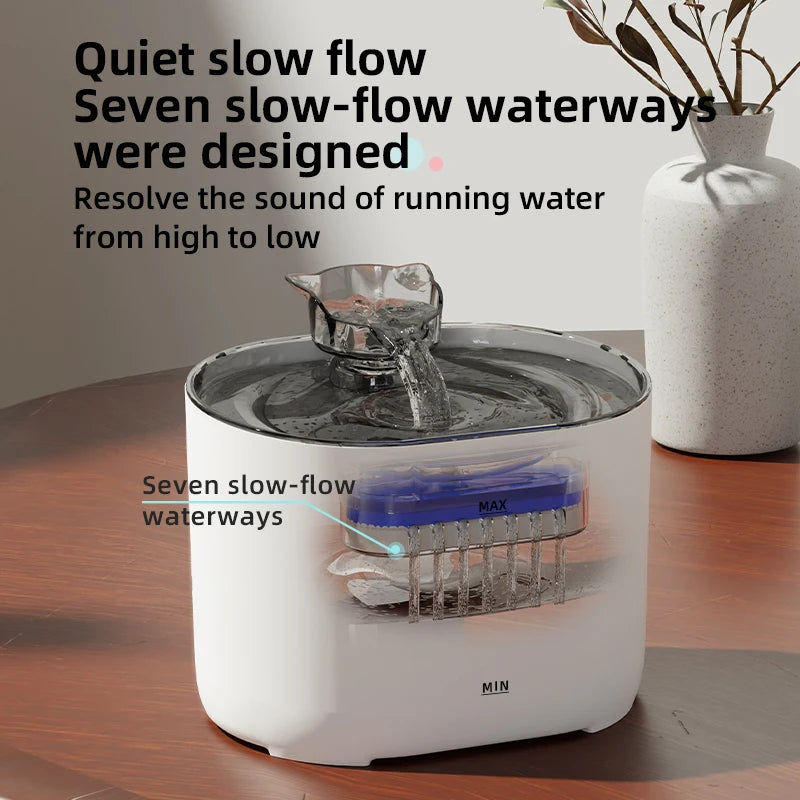Automatic Pet Water Fountain with Filter
