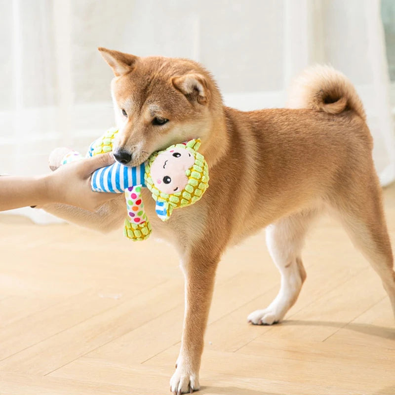 Plush Squeaky Dog Chew Toy