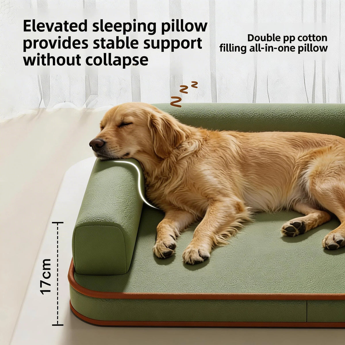Luxury Orthopedic Pet Sofa Bed