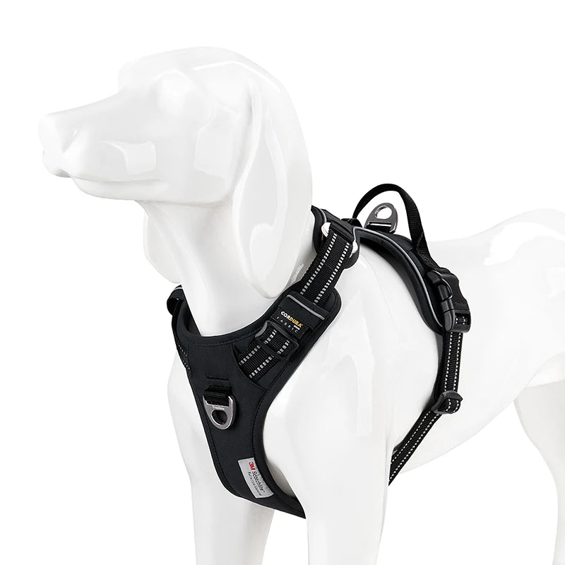 TRUE LOVE No Pull Nylon Reflective Dog Harness Adjustable