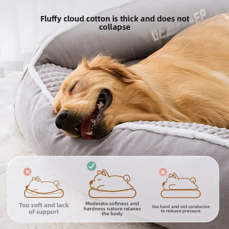 dogg Luxury Winter Warm Large Dog Sofa Bed