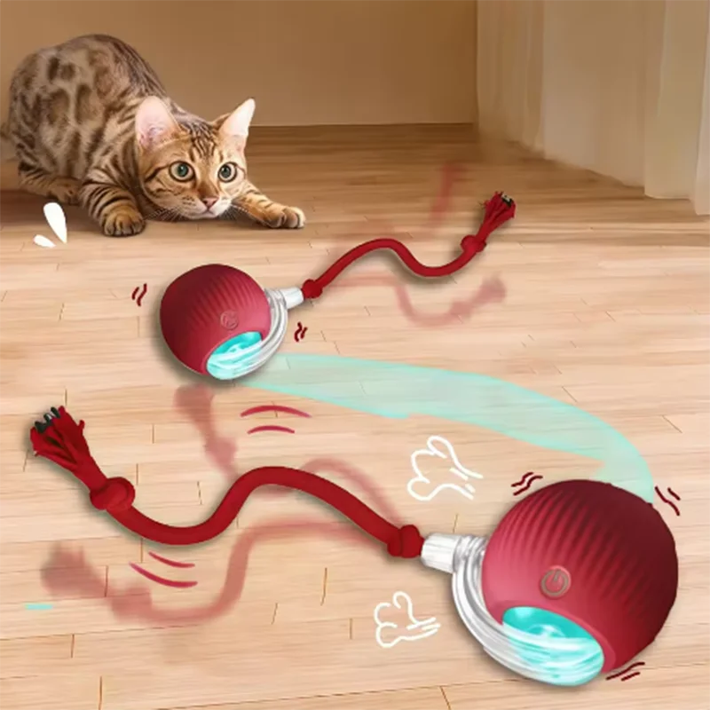 Automatic Rolling Cat Ball Toy
