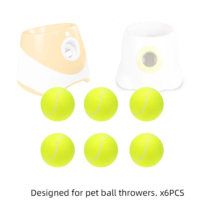 6-Piece Dog Tennis Ball Set