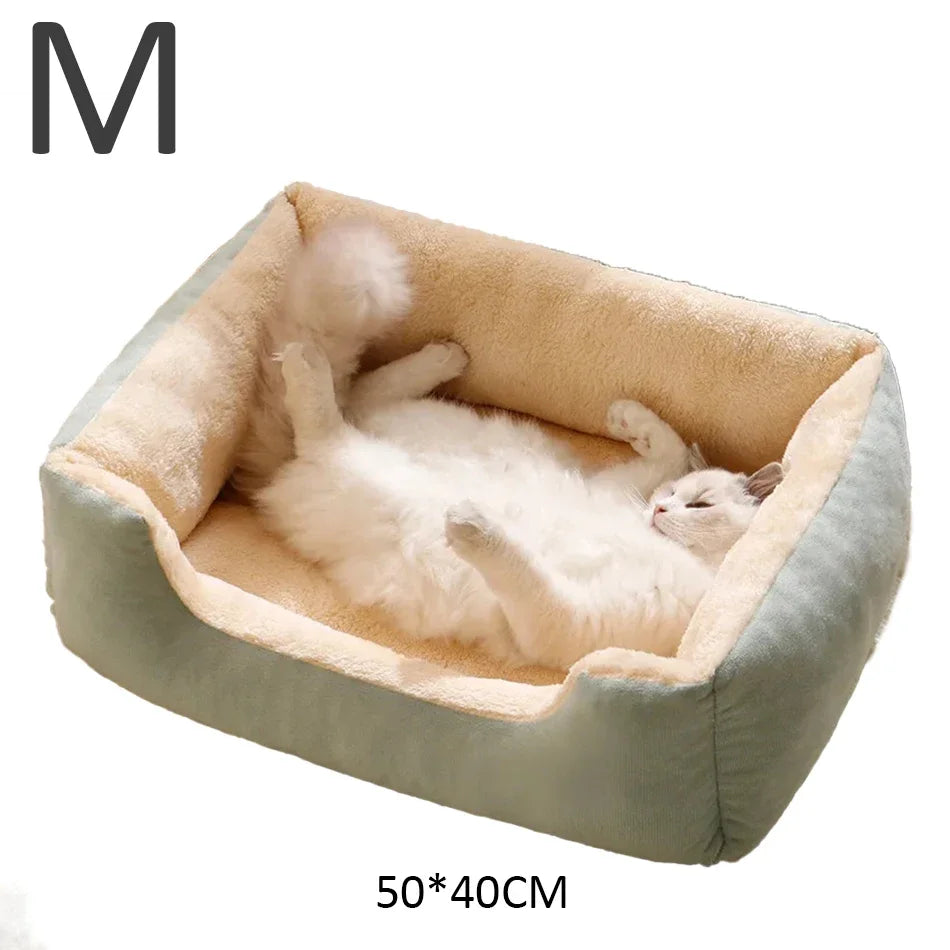 Plush Cat Bed