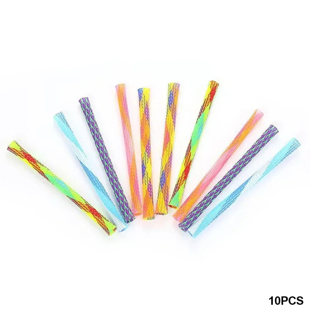 Colorful Cat Spring Toy Set