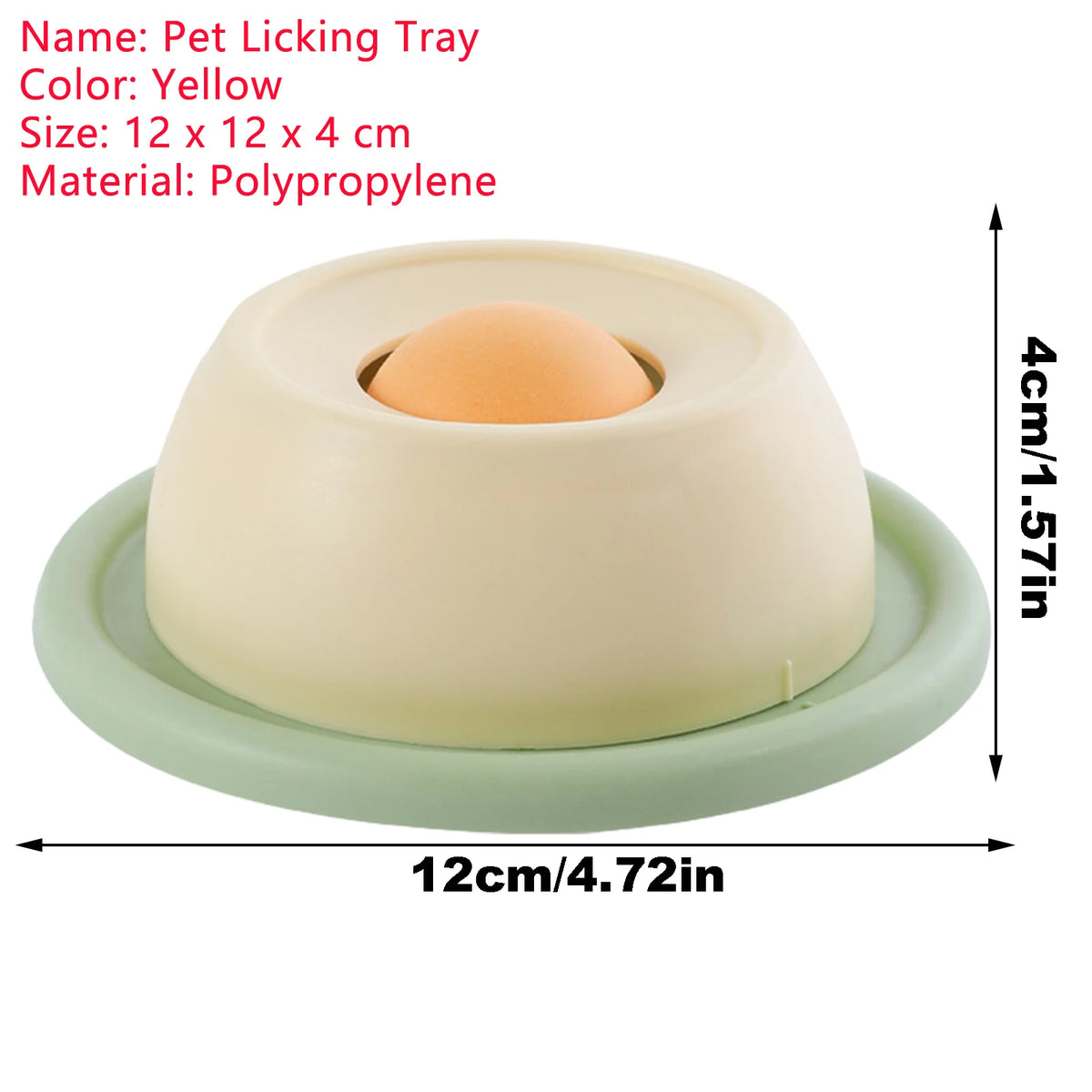 Interactive Pet Licking & Treat Puzzle Toy