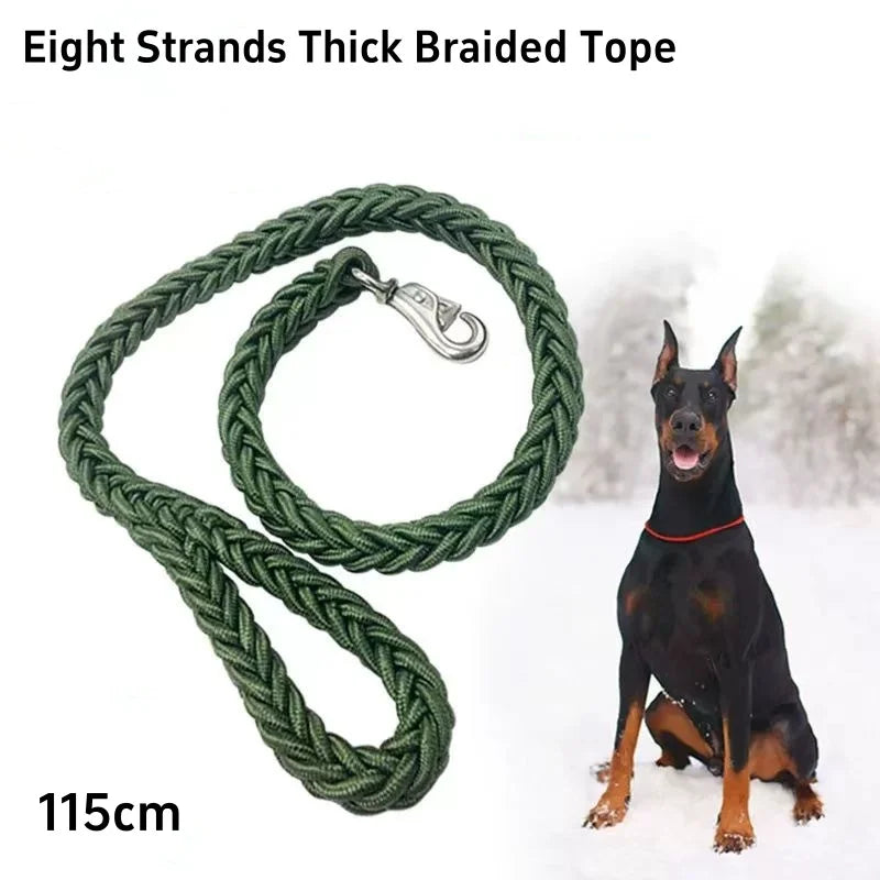 Heavy-Duty Braided Dog Leash