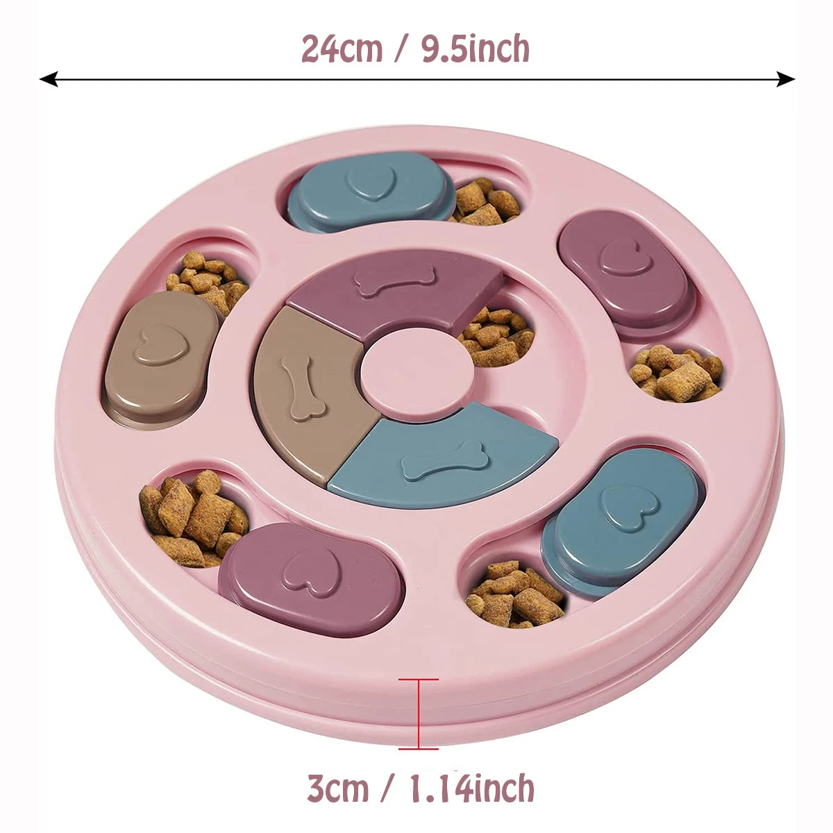 Dog Treat Puzzle Feeder