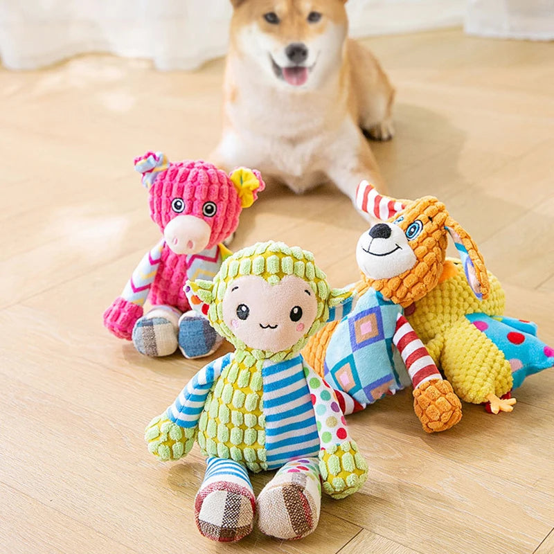 Plush Squeaky Dog Chew Toy