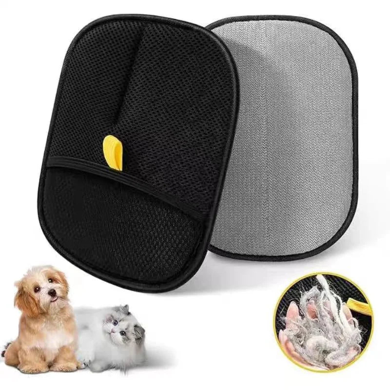 Pet Hair Cleaning and Collection Gloves