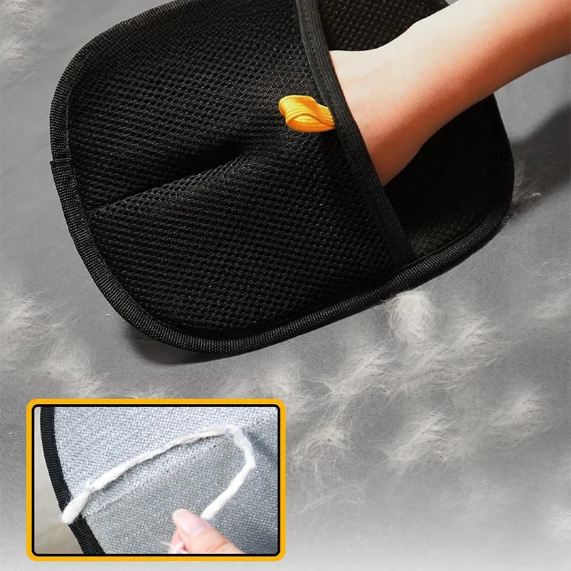 Pet Hair Cleaning and Collection Gloves