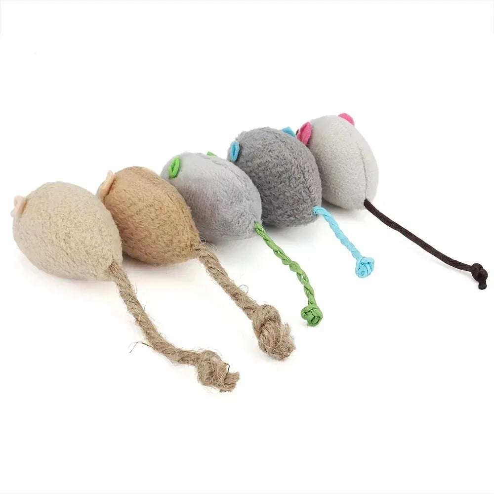 Catnip Mouse Toy Set