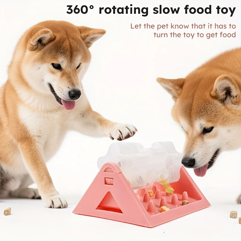 Interactive Dog Food Dispenser Puzzle Toy
