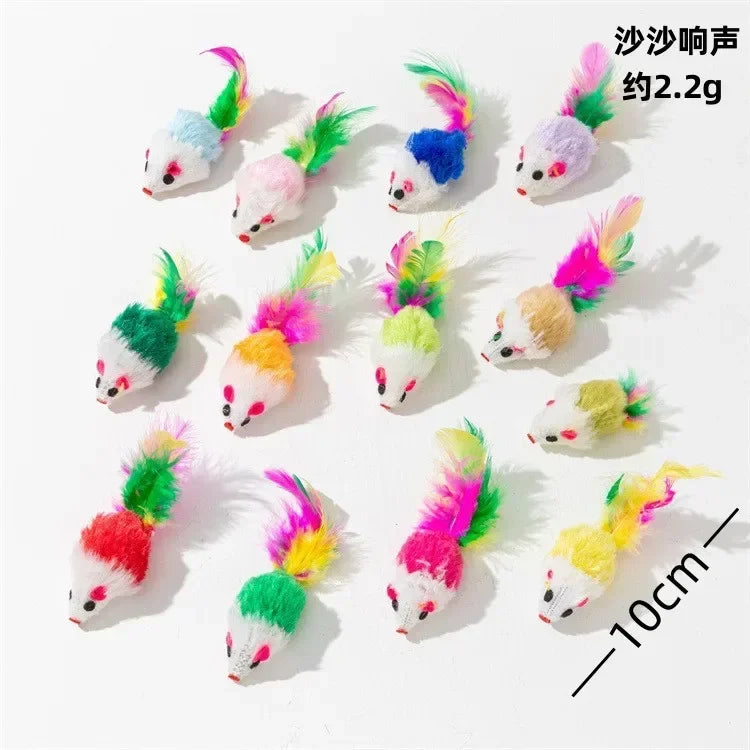 Catnip Mouse Toy Set