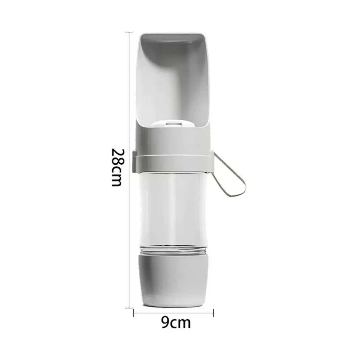 Portable Water Bottle with Storage Food and Water pet dog and cat